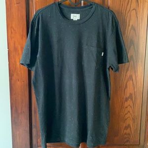 OBEY Black Unisex Size M Basic T-Shirt White Speckles